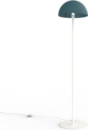 Lumicom Cassis Piantana, 1XE27, max 42W, metallo, mediterranean blue/traffic white, D40cm H160cm - Lumicom