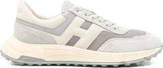 Hogan Hyperlight Sneaker - Heren - Sneakers - Grijs - 40 1/2 EU - Leer - Schoenen