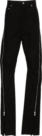 Rick Owens Bolan Banana high-waist slim trousers - men - Organic Cotton - 34 - Black