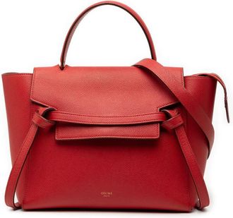 Celine Pre-owned Celine Micro Grained Calfskin Belt Bag 7UBY37VPJQI0S03U