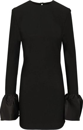 Rotate Frill Mini Jurk - Dames - Feestkleedjes - Zwart - M - Kleedjes