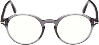Tom Ford Blue Light Block Oval Unisex Eyeglasses FT5867-B 020 49