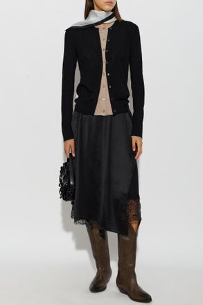 Acne Studios Flared Skirt, Womens, Black