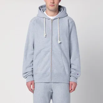 Champion Light grey cotton hoodie
