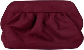 Themoir&egrave; Bios Suede Clutch - Dames - Clutches - Paars - ONE Size - Tassen
