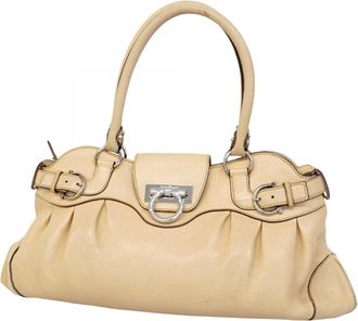 Ferragamo Leather Handbag (Pre-Owned)