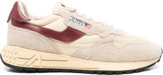 Autry Reelwind Lage Sneakers - Heren - Sneakers - Rood - 45 EU - Katoen - Schoenen