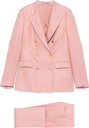 Tagliatore Parigi double-breasted suit - Pink