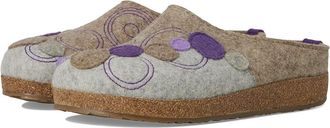 Haflinger Fizz Womens Slippers Earth : EU 41 (US Womens 10) B - Medium, Wool