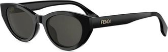 Fendi FE40209I 01A Womens Sunglasses Black Size 51