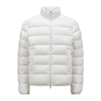 Moncler Doudoune Courte Baudinet - male - Moncler - Winter Jackets - White - L - Jackets