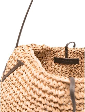J.W.Anderson Raffia Tote Bag - Beige