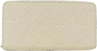 Louis Vuitton Pre-owned Wallets, male, Beige, Size: ONE SIZE Pre-owned Monogram Empreinte Long Wallet