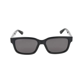 Gucci Black Grey Sunglasses Gg1583S Style - male - Gucci - Sunglasses - Black - 56 MM - Accessories