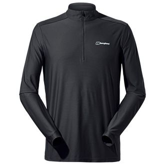 Berghaus 24/7 Tech Tee L/S HZ Funktionsshirt f&uuml;r Herren | schwarz