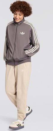 adidas Trainingsjacke ADIDAS ORIGINALS FIREBIRD TRACK LOOSE, Damen, Gr. XL, charcoal, cream wei&szlig;, Obermaterial: 100% Polyester, Jacken Trainingsjacke, FIREBI