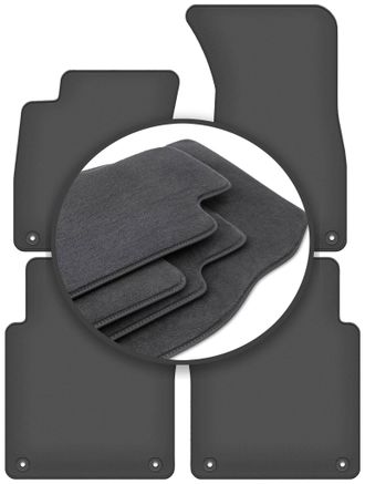 OEM Alfombrillas Premium Para Audi A8 D3 Long (2002-2009)