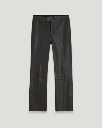 Belstaff Belstaff Pantalón Radium para mujer Napa elástica NEGRO 26