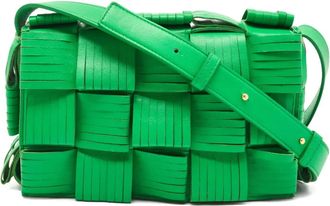 Bottega Veneta Borsa a spalla Cassette in pelle - Verde