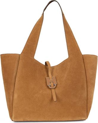 Hogan Trend Shopper Bag - Dames - Shoppers - Bruin - ONE Size - Leer - Tassen