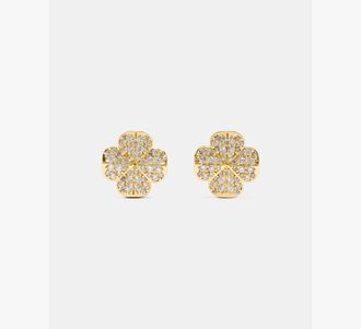 Kate Spade New York Spade Flower pave studs