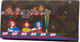 Louis Vuitton Brown Long Wallet (Bi-Fold) (Pre-Owned)