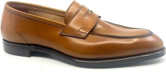 Crockett & Jones Penrose Moccasin - Heren - Loafers - Bruin - 40 EU - Leer - Schoenen