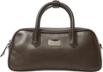 Emporio Armani Cassandra M Handtas - Dames - Handtassen - Bruin - ONE Size - Katoen - Tassen
