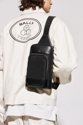 Bally Vogel Shoulder Bag, Mens, Black