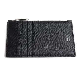 Celine Black Leather Coin Purse/Coin Case (Pre-Owned)