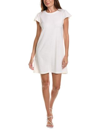 Michael Stars Dena Ruffle Sleeve T-Shirt Dress