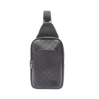 Louis Vuitton Pre-owned Avenue Damier Infini Sling Bag - Heren - Pre-owned - Zwart - Maat: ONE Size Leer