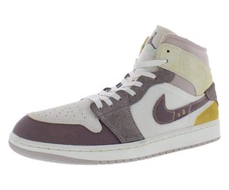 Nike Jordan Mens Jordan 1 Mid 554724 660 Reverse Bred - Size, Sail/Taupe Haze-fossil Stone, 9 UK