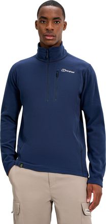 Berghaus Strickfleece-Pullover BERGHAUS, Herren, Gr. XXL, dusk, dusk, Obermaterial: 100% Polyester, Pullover Strickfleece-Pullover, aus Polyester, mit Half-Zip
