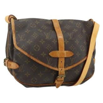 Louis Vuitton Pre-owned Cross Body Bags, female, Brown, Size: ONE SIZE Pre-owned Monogram Canvas Shoulder Bag
