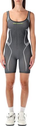 Off-white Off-white Race Logo Arrow Seamless Onesie