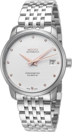 Mido Baroncelli Womens 34mm Automatic Watch