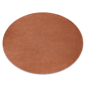 RugsX RugsX Softy Rug in Gold | Size: 200 cm diameter