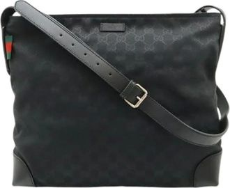 Gucci Borsa a spalla Pre-owned in tela GG e pelle - - Pre-owned - Donna - Nero - ONE SIZE