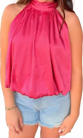 Entro Womens Nelly Top In Pink