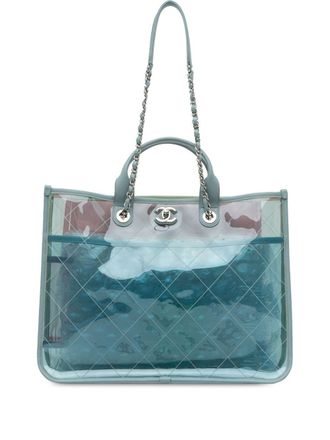 Chanel Borsa a tracolla Coco Splash media 2018 - Blu