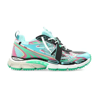 Off-white Sneakers, male, Blue, Size: 11 US Be Right Back Net Sneakers