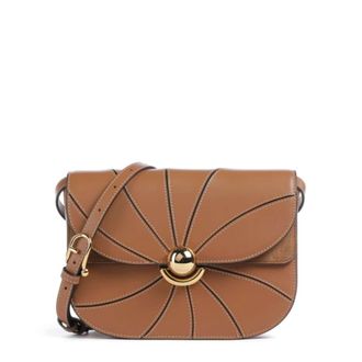 Furla Cross Body Bags, female, Brown, Size: ONE SIZE Sfera S Crossbody Round