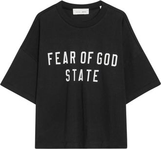 Fear of God Dames, Tops, Zwart, Maat: M Katoen