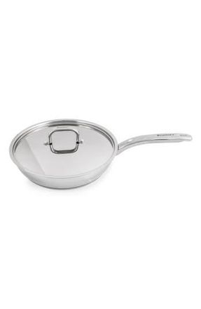 Berghoff 18/10 Stainless Steel Skillet with Lid in Silver at Nordstrom Rack