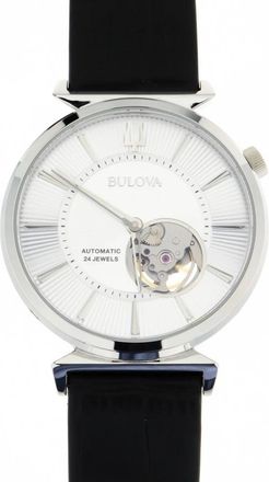 Bulova Regatta Automatisch Horloge - Dames - Horloges - Wit - ONE Size - Leer - Accessoires