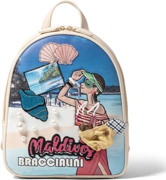 Braccialini Ansichtkaart Rugzak - Dames - Rugzakken - Veelkleurig - ONE Size - Tassen