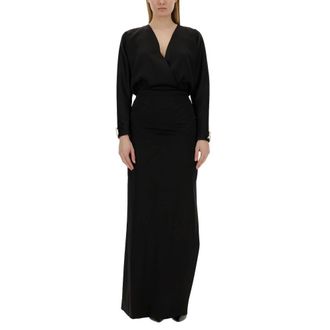 Genny Maxi Dresses, female, Black, Size: XS 76Ap 4043 Dress