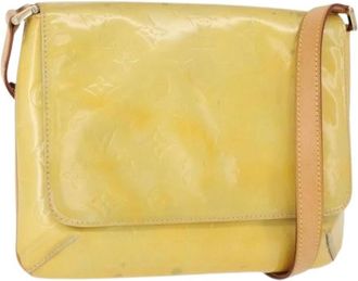 Louis Vuitton Pre-owned Cross Body Bags, female, Yellow, Size: ONE SIZE Pre-owned Leather Cross Body Bag