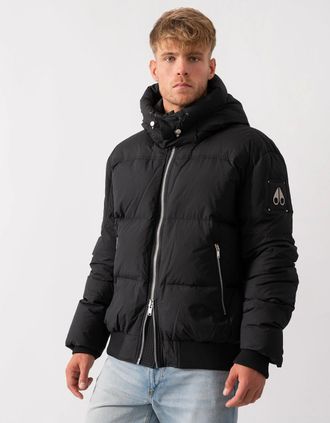 Moose Knuckles Mens Moose Knuckles Mens Everest Bomber - Black 292 - Size: 40/Regular